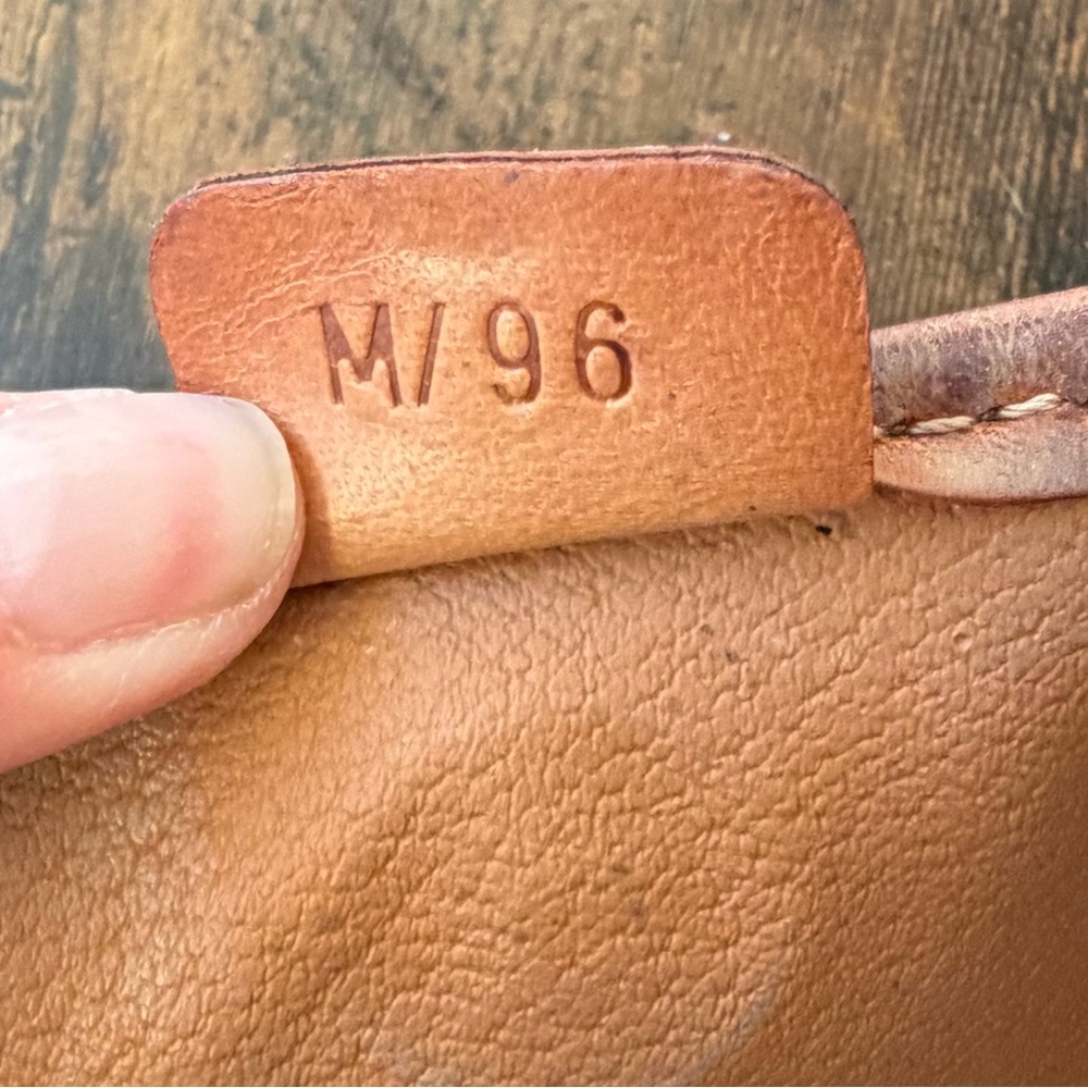 Celine Macadam Clutch Pouch Brown Canvas Leather Trim - Picture 12 of 12